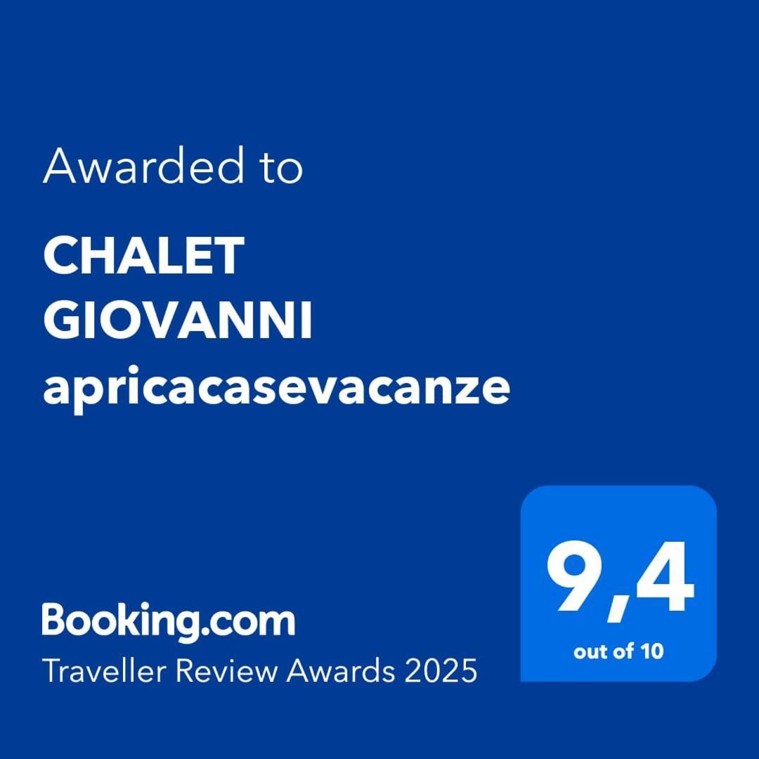 Chalet Giovanni Apricacasevacanze 外观 照片